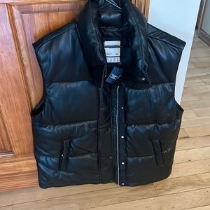Women’s Abercrombie Leather Vest